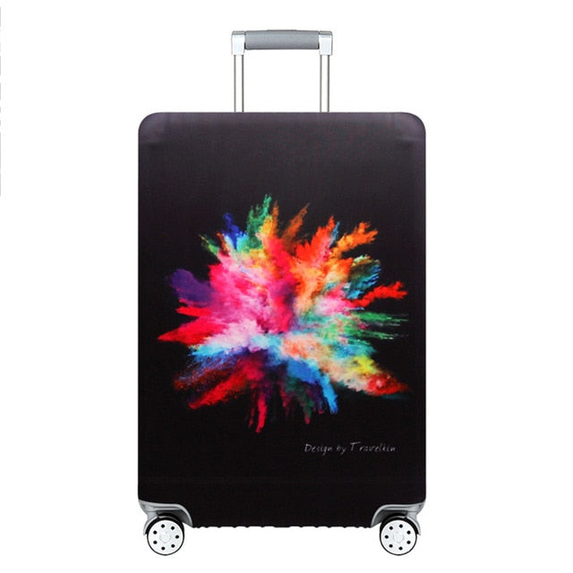 Wheelchair Travel Suitcase Rainbow
