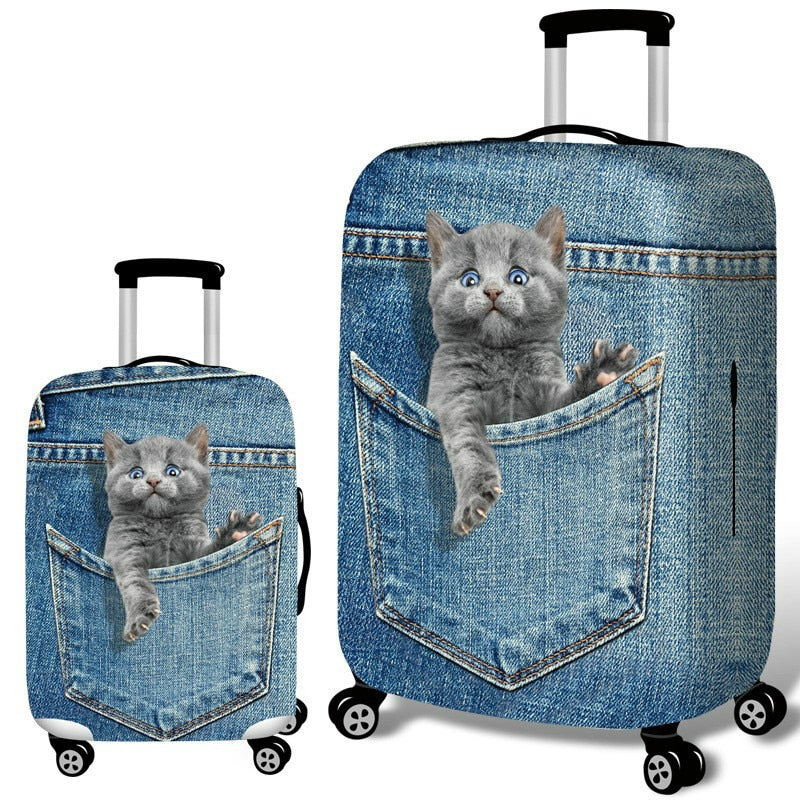 Wheelchair Travel Suitcase Cat